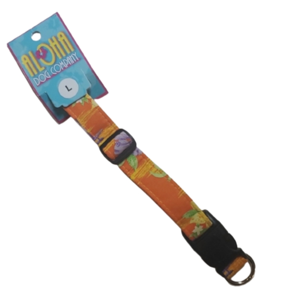 HP 👏 Aloha Dog Company Flower Collar-Large